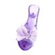 thumbnail image 1 of Sandalias De Gelatina Coleccionables Para Cosplay De Princesas, Para Eventos De Cumplea?os Y Navidad, Color Morado, 1 of 5