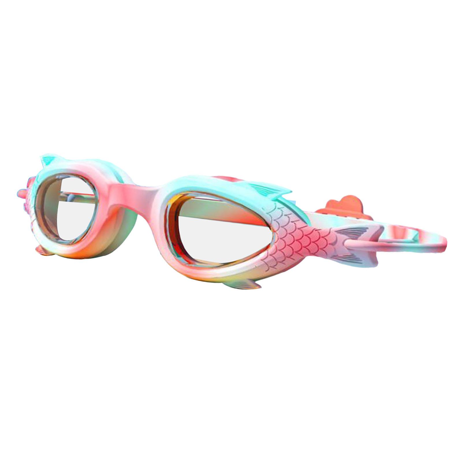 Magideal - Gafas De Natación Para Niños, Gafas De Piscina A Prueba De Fugas Con Dibujos Animados, Impermeables, Para Niños De 3 A 14 Años, Niñas Y Niños.