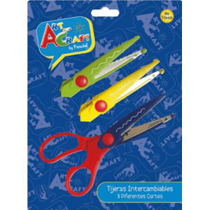 Art&Craft - Set Tijera Intercambiable Diseños