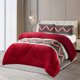 thumbnail image 1 of Plumon De Invierno Plush Liso Con Chiporro De 2 Plazas + 2 Fundas Para Almohada CIPI2P-26, 1 of 3