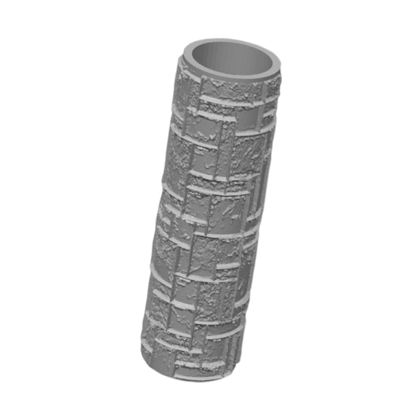 Rodillo de textura de terreno para modelado de espuma y arcilla, rodillo manual de patrones realistas, herramienta portátil para crear escenarios, construcción con PLA, adecuado para Estilo G