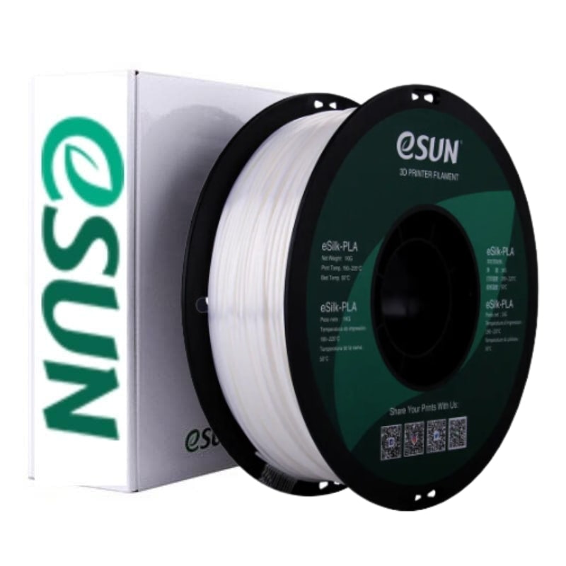 Esun - Filamento 3D Pla Seda Blanco 1Kg | Filamentos
