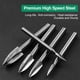 thumbnail image 4 of 5 brocas para grabado, accesorios para manualidades de madera, herramienta de carpintería con vástago de 1/8" para tallado, perforación y microescultura., 4 of 6