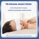 thumbnail image 3 of Masajero ocular ultra-silencioso con calor, máscara ocular caliente ligera para las migrañas, masajero eléctrico de cara para alivio de ojos secos, 3 of 3