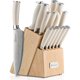 thumbnail image 1 of Sunnecko 15 Piece Kitchen Knife Set with Block and Sharpener, 1 of 3