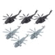thumbnail image 2 of de colección pequeña de 6 piezas, modelo de avión de simulación, juego de simulación de aprendizaje temprano con hélice móvil, juego de, 2 of 5