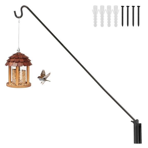 Soporte para comedero de aves ERYTLLY ajustable de 71 a 109 cm