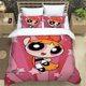 thumbnail image 1 of v1261 Bed Sheets P-Powerpuff-Girls Cartoon Bedding Sets exquisite bed supplies set duvet cover comforter set bedding set luxury birthday gift 3-Piece Bedding Set (1 Duvet Cover + 2 Pillow Shams) Bed S, 1 of 5