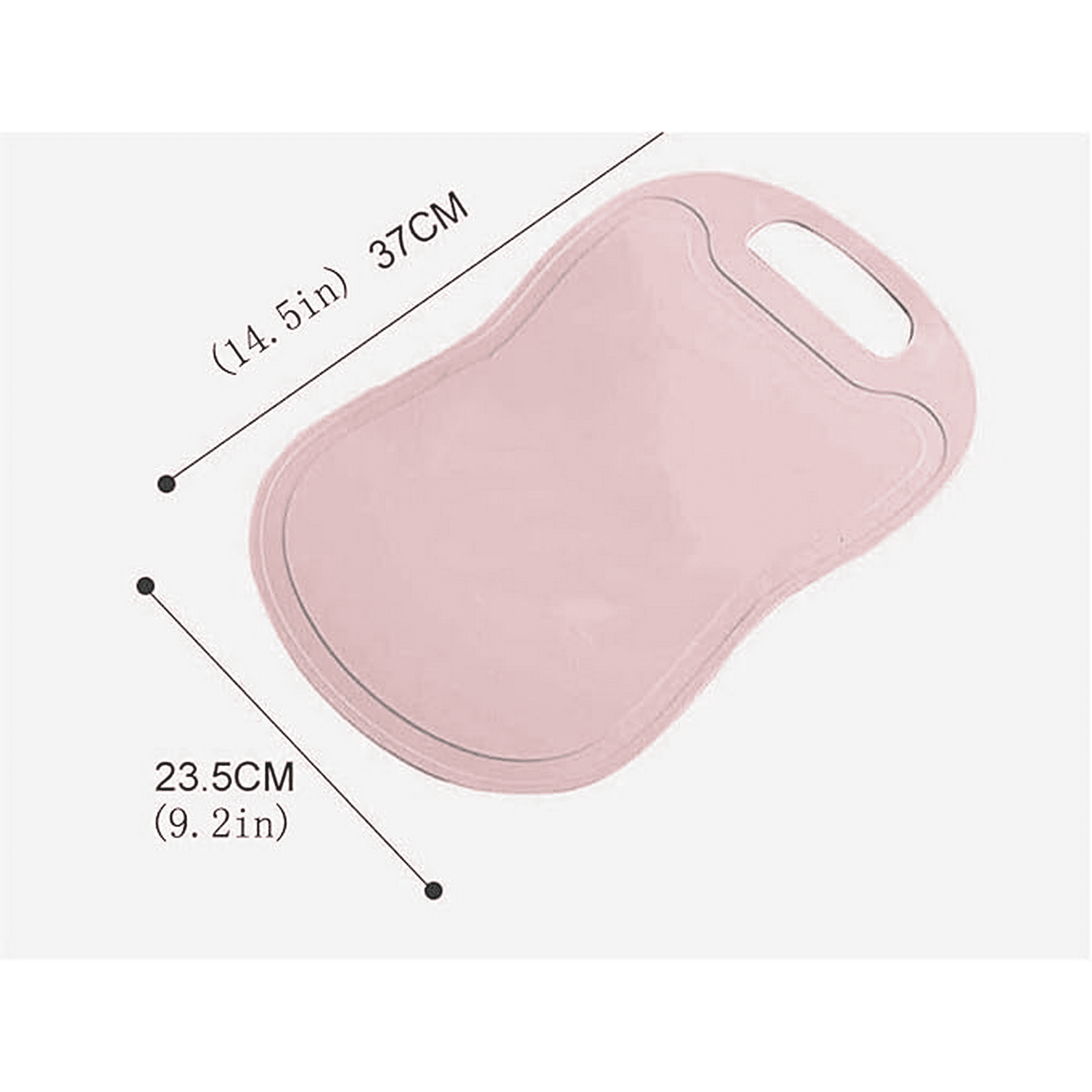 Genérico - Set 2 Tablas De Picar Ecológica Con Cuchillo. Lisa Varios