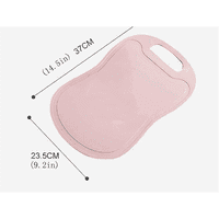 Genérico - Set 2 Tablas De Picar Ecológica Con Cuchillo. Lisa Varios