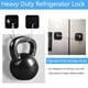thumbnail image 3 of Cerradura Refrigerador 4 Pack Con Llaves Base Adhesiva, 3 of 3