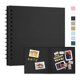 thumbnail image 1 of Xiao Hua Álbum de Fotos Autoadhesivo 7 X 7inDIY, Capaz de Hacer Álbumes de Recortes, Es un Regalo ideal para la Familia, Viajes, Celebraciones de Aniversario y Otras Ocasiones. Negro, 1pza, 20 Hojas, 1 of 4
