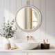thumbnail image 2 of Espejo de Pared Decor Trends 51 cm Redondo con Cuerda Blanca, 2 of 9