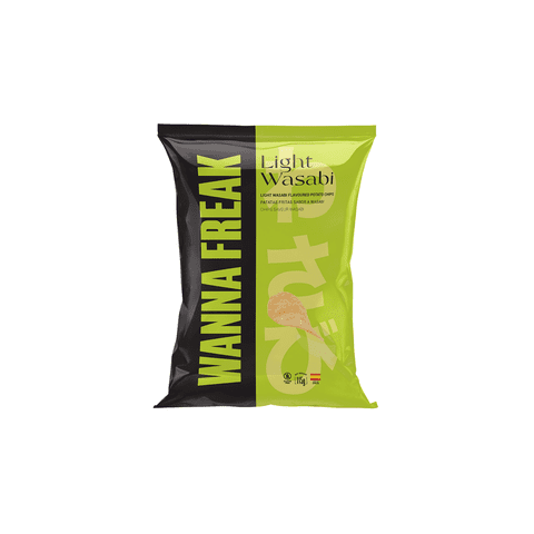 Papas Fritas Sabor Wasabi Wanna Freak - 115 Gr