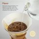 thumbnail image 4 of Círculo de filtro aglomerado Chemex, 100 unidades, para cafeteras Chemex, 4 of 6