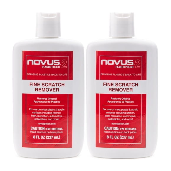 Eliminador de arañazos finos Novus 7030, paquete de 2, 475 ml