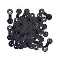 Ioensy - 100X Tela De Sombra De Alta Resistencia Agarre De Bloqueo Tela De Sombra De Jardinería Clips De Tela De Sombra