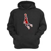 Genérico - Polerón Canguro 23 Con Capucha Gris Oscuro Talla Xs Unisex