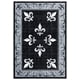 thumbnail image 1 of Alfombra decorativa United Weavers Bristol Casselton, 55 x 85 cm, color negro, 1 of 5