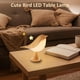 thumbnail image 2 of Lámpara de noche pequeña, lámpara de mesa LED con forma de pájaro con atenuador táctil, creativa lámpara de mesita de noche con 3 niveles de brillo y carga USB, lámpara de mesita de noche inalámbrica, 2 of 6