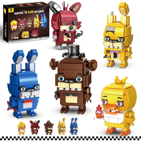 Juego de Bloques de Construcción Thcbme 988 piezas - Figuras de Acción