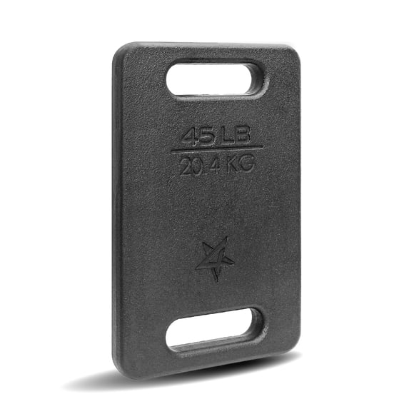 Ruck Weight Yes4All de hierro fundido, 20 kg, para ciclismo y entrenamiento