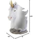 thumbnail image 5 of Soporte para botellas de vino de poliresina Zingz & Thingz Unicorn Mane, 5 of 5