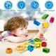 thumbnail image 4 of Boys And Girls 1-3 Years Old Children's Baby Montessori Geometric Shape Matching Set Of Pillar Building Blocks Children's Early Education Educational Toys, 4 of 4