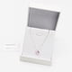 thumbnail image 4 of Collar Punto de Luz Plata Italiana 925 y Cristal Genuino Light Rose, 4 of 4