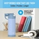 thumbnail image 5 of Botella termoaislante al vacío THERMOS FUNTAINER 473 ml, azul eléctrico, 5 of 7