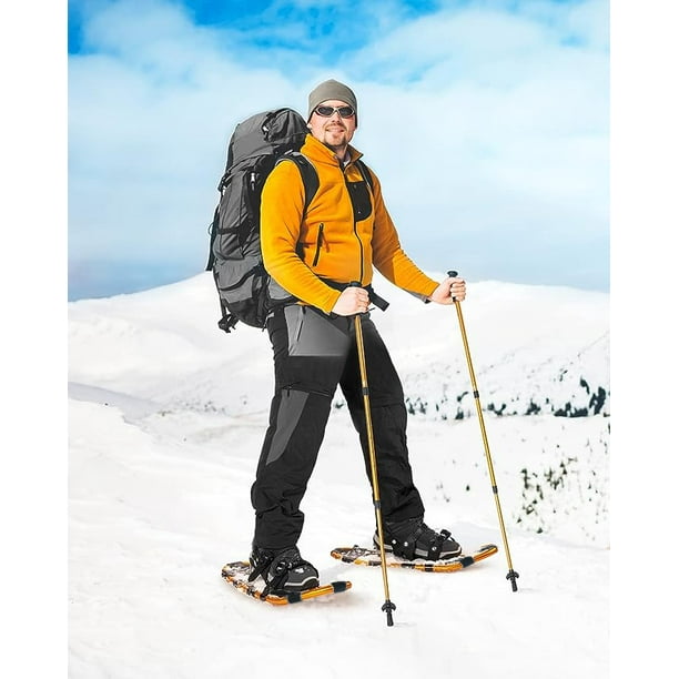 Esquí Como Transportar Raquetas De Nieve En La Mochila Como Transportar Raquetas De Nieve En La Mochila Senderismo Con