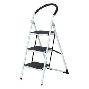 Doer - Escalera De 3 Peldaños Ultra Resistente Con Patas Antideslizantes