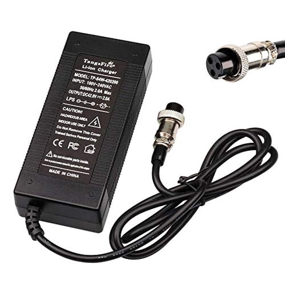 Cargador TangsFire 42V 2A para batería de litio 36V