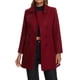 thumbnail image 2 of INSPIRE CHIC Abrigo de Mujer de Doble Botonadura con Cuello Alto, Manga Larga, Largo Midi, Color Burdeos, Talla XL, 2 of 6