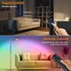 thumbnail image 5 of Lámpara de pie PACOVY RGB ajustable y regulable con LED y control remoto, 5 of 9