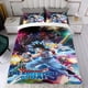 thumbnail image 4 of Dragon Quest Conjunto de sábanas temático, trío de piezas, cómodo y amigable con la piel, diseño único, regalo de decoración para el hogar para familiares, amigos y fans,135cm *200cm, 4 of 6