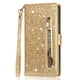 thumbnail image 3 of Funda Para Elegante Funda Iphone 14 Pro Glitter Con Cremallera-ideal Para El Uso Diario, 3 of 5