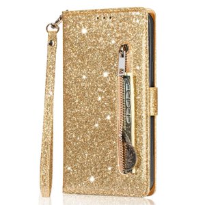 Funda Para Foxdock Elegante Funda Google Pixel 7 Pro Glitter Con Cremallera-Ideal Para El Uso Diario