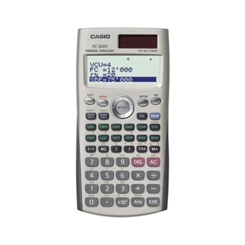 Calculadora Financiera Casio Fc 200V