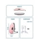 thumbnail image 3 of Cinturón Calentador Menstrual Con Masajeador Recargable Portátil Blanco, 3 of 8