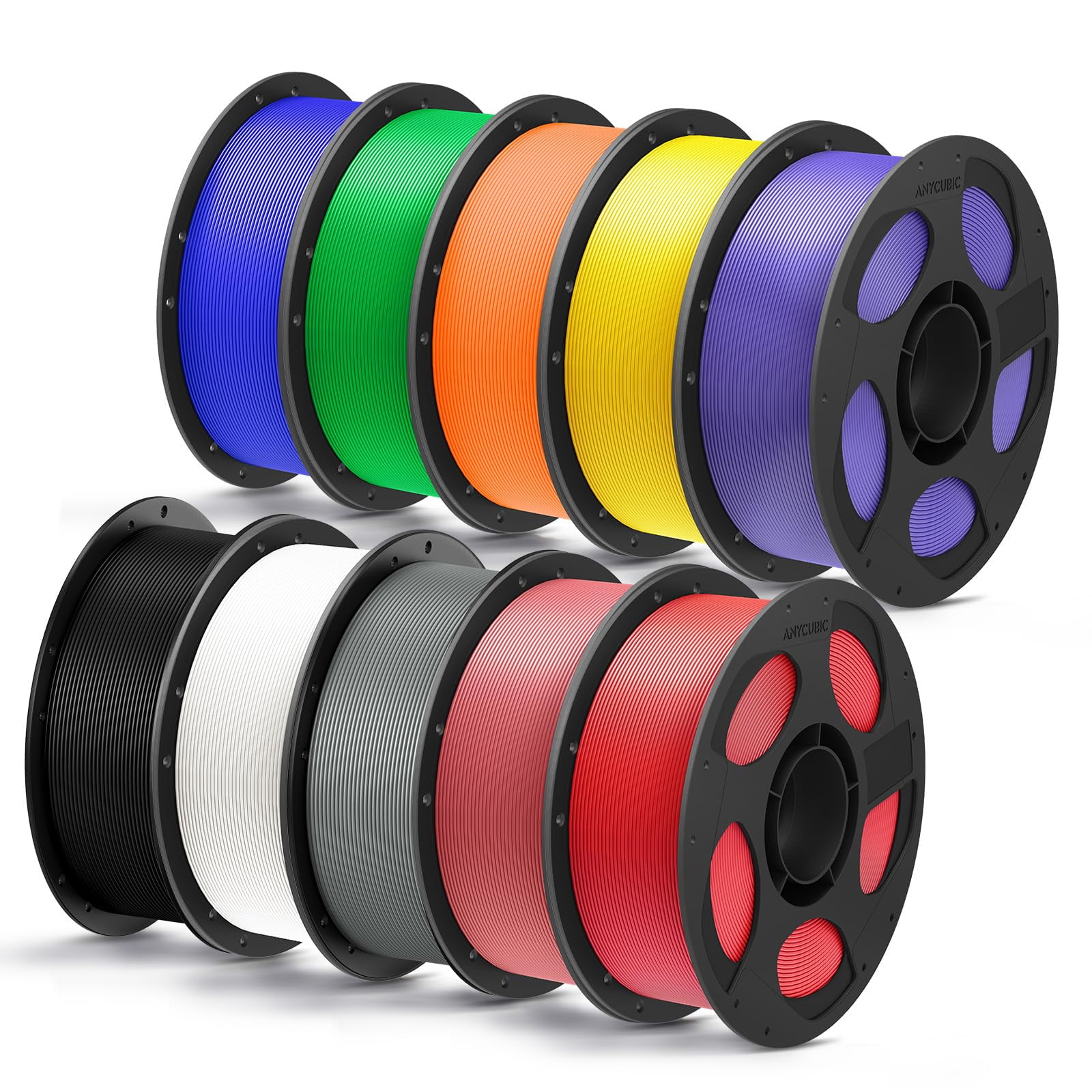 Filamento Para Impresora 3d Anycubic Pla Plus (pla+), 1,75 Mm, 10 Kg