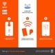 thumbnail image 2 of Bombilla inteligente LEDVANCE SYLVANIA Wifi 9W A19, paquete de 4, 2 of 6