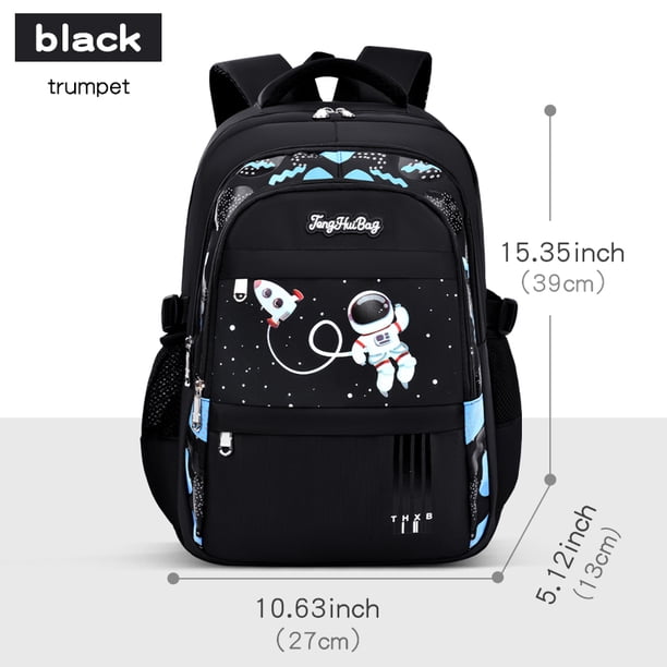New Shoulder Bag Elementary School Boys Schoolbag Boys 1,2,3,4,5,6 Grade 6-12 years old Astronaut Astronaut Laptop Backpack Wate