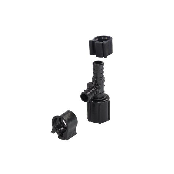 Tee Flair-It PEXLOCK 30828 1/2 x 1/2 FPT SWV x 1/2 negro