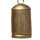 thumbnail image 5 of Set decorativo de campanas de vaca Zaira de hierro color oro, 5 of 9