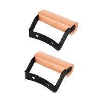 Magideal - 2 Asas Laterales Para Ollas, Resistentes Al Calor, Extraíbles, Prácticos Mangos De Repuesto Para Sartenes, Mangos Para Sartenes Para Utensilios De Coc