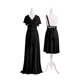 thumbnail image 3 of Vestido 72 Estilos Para Mujer Elegante Y Formal Para Dama De Honor Negro, 3 of 6