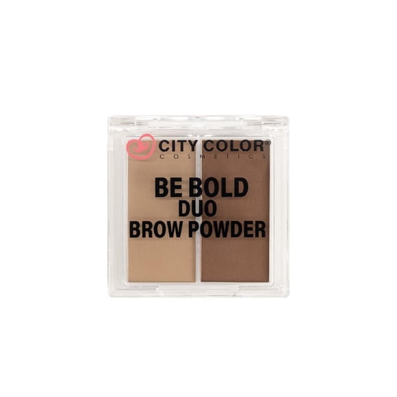 Polvo para cejas CITY COLOR Be Bold Duo Taupe