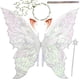 thumbnail image 1 of Alas de Hada Torajiro 80 cm × 55 cm – Juego Plateado, 1 of 7