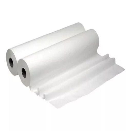 Sabanilla De Papel Desechable Camilla 48 Metros Pack 4 Unidades